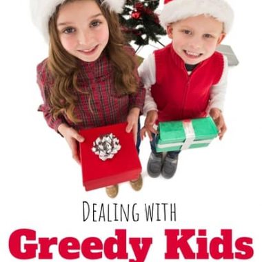 kids who want too much at Christmas