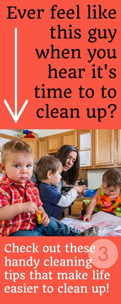 This lady has some SMART ideas for cleaning up fast from life's little messes.  What easy things to keep on hand! via @pullingcurls