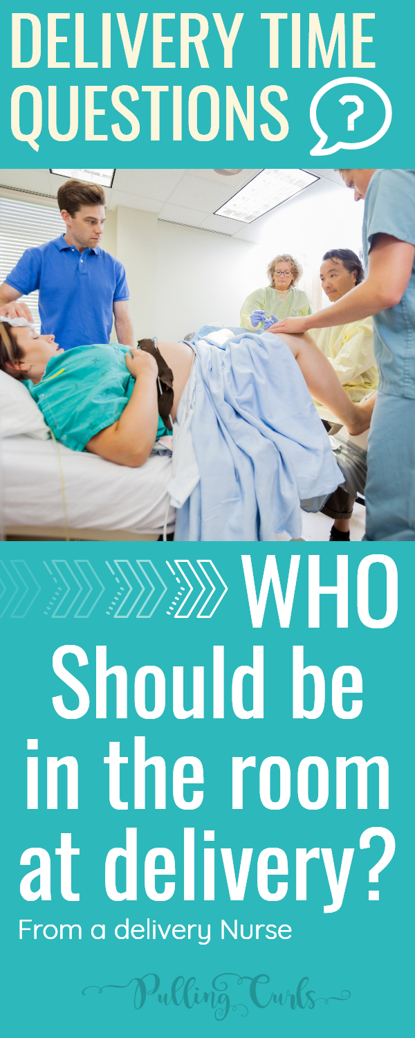 Who is allowed in the delivery room? Who SHOULD be there? My tips and tricks for navigating the labor room. #pregnancy #pregnant #laborroom