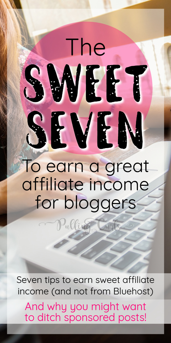Seven awesome tips to make affiliate marketing more profitable in your online business! Whether you're looking FOR affiliates or looking TO affiliate, this post has awesome tips (as I do both). #blogging #bloggers #affiliates via @pullingcurls