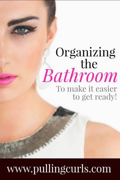 Decluttering the bathroom can feel so hard because all of the things in there are necessary for hygiene. Here are some great ideas for organizing your bathroom counters, drawers and more.  No matter if you your bathroom is small or large -- this post will help you out!