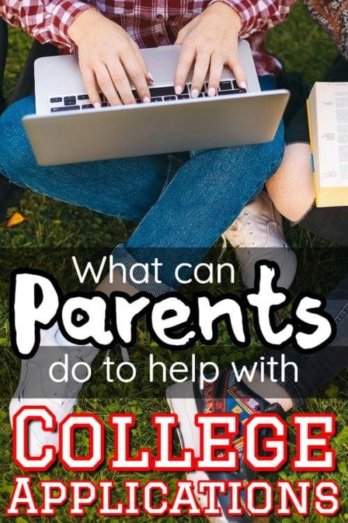 What is the Parents role in college application process? Parents and College Admissions