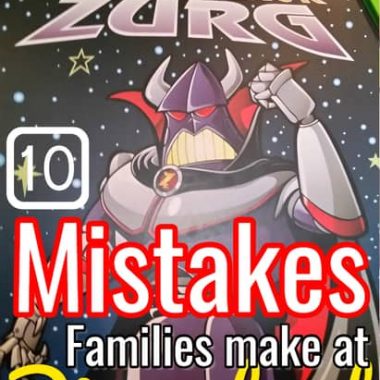 mistakes families make before Disneyland