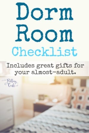 college dorm checklist for freshman