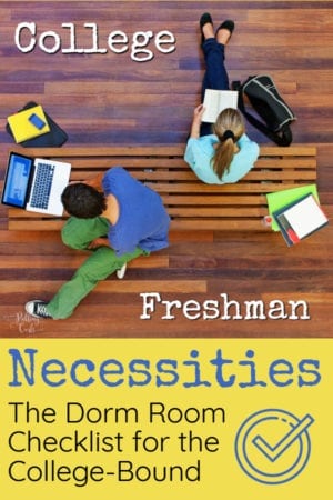 freshman dorm checklist