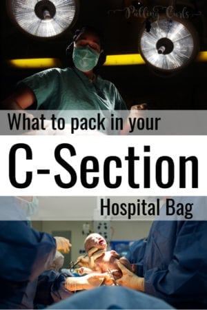 What to pack in hospital bag for a c-section