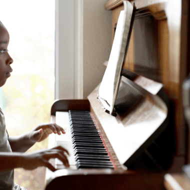 Can you teach your child to play piano?