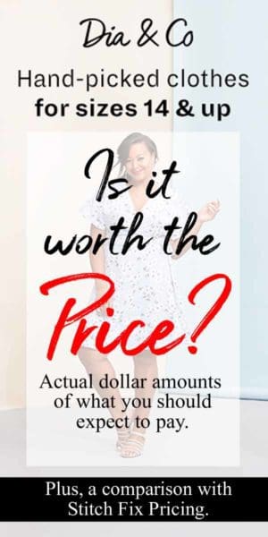 Cost of Dia & co vs Stitch Fix