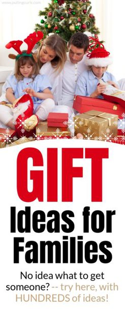 gift ideas for families