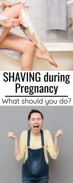 How to shave while pregnant
