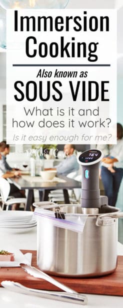 how does sous vide work?