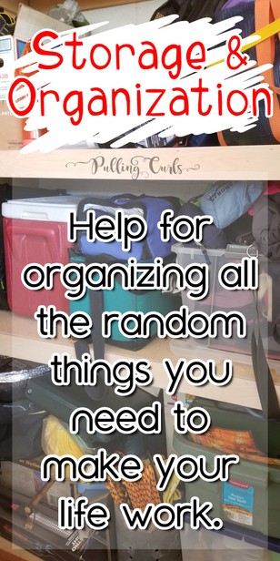 When we look for houses, we're always looking for a good amount of storage space, but how to keep it all organized?  Storage and organizing go hand in hand, but not without a few tips. via @pullingcurls