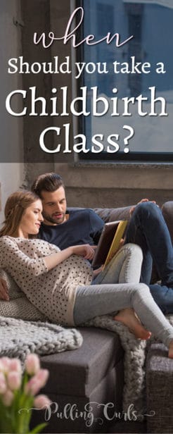 Childbirth classes are so important for a stress-free delivery. When to take a childbirth class is key. Too early, and you might forget, too late and it might be -- well, too late. When's the best time to take one, and when should you also take a breastfeeding class?