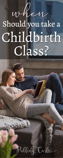 Childbirth classes are so important for a stress-free delivery. When to take a childbirth class is key. Too early, and you might forget, too late and it might be -- well, too late. When's the best time to take one, and when should you also take a breastfeeding class?
