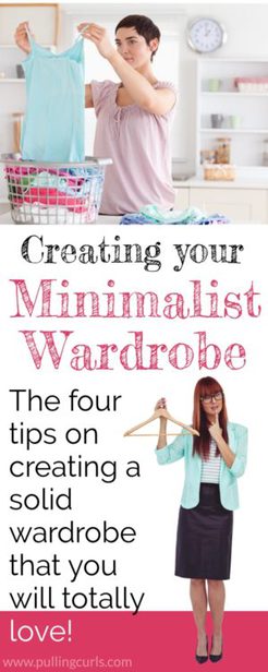 creating a minimalist wardrobe