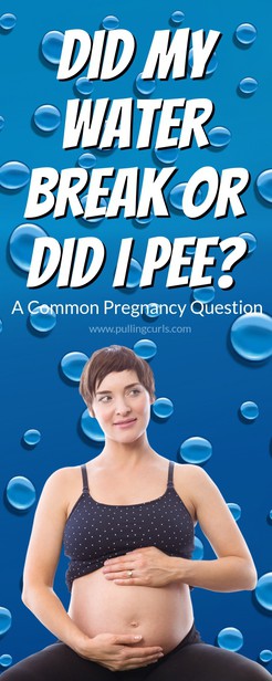 Telling amniotic fluid from urine is harder than you think. This post will give you three steps to tell if your water broke or you peed. #pregnancy #amniotic #waterbreaking #waterbroken #pee #labor #pregnant #pregnancytips #deliverytips