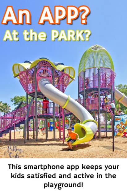 kids playing at the playground