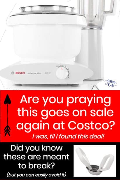 gips Archeologie toelage Looking for the Bosch Mixer at Costco? ~ The best deal since 2015!