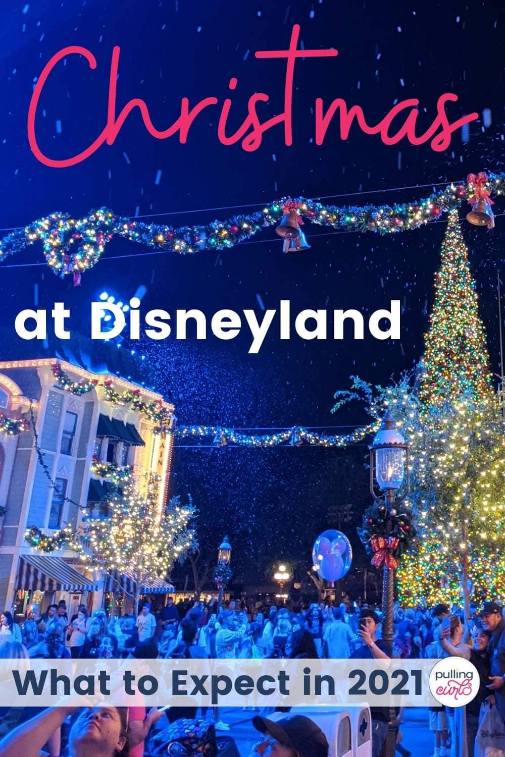 Christmas at Disneyland is amazing!  This page is going to share when it is, tips, where to get the best price on tickets, and what rides change.  It was honestly, one of our family's best memories. #Christmas #Disneyland #DisneylandChristmas #disney #Familytravel #Travel #disneytrip #disneytips #DisneyChristmas via @pullingcurls