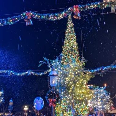 christmas at Disneyland Main Street