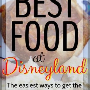 best way to order food at Disneyland