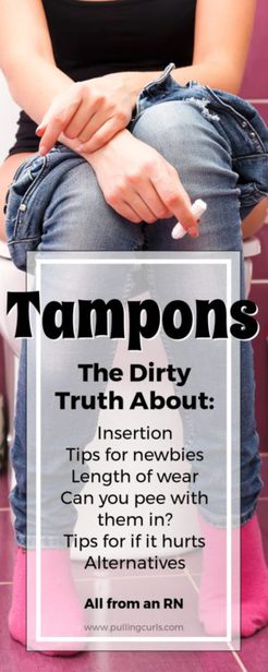 You asked, we answered: Why can't I control when I pee when I have a tampon  in?