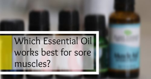 essential oils for joint pain