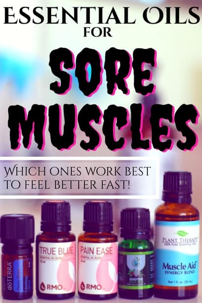 Best Essential Oil For Sore Muscles Compares Doterra Jadebloom Rocky Mountain Oils Plant Therapy best essential oil for sore muscles