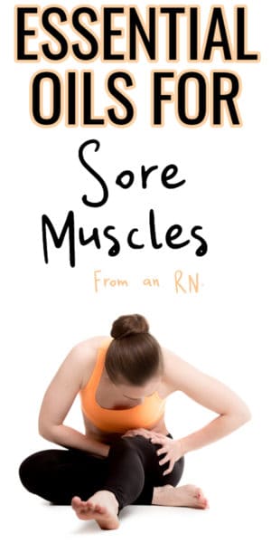 woman with sore muscles