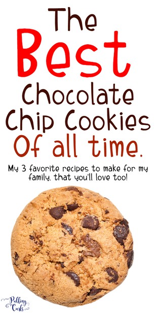 Today, I want to share my 3 favorite cookie recipes!  These are everyday cookies that people can easily make at home (with their kids) that our family loves! via @pullingcurls