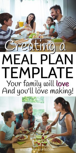 creating a meal plan