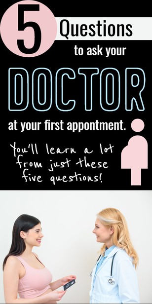 what should I ask my doctor at my first pregnancy appointment. via @pullingcurls