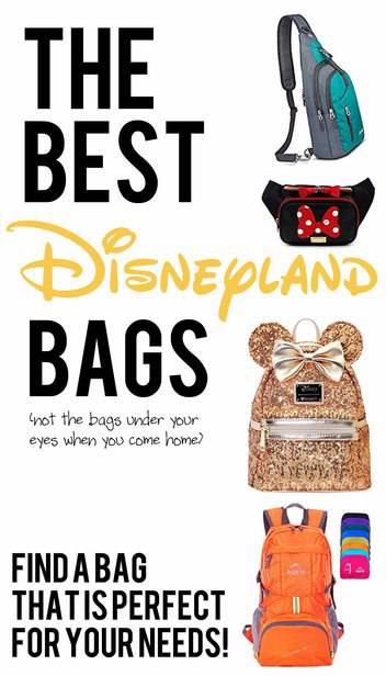 There is a LOT to carry around Disneyland, you are going to want to have a great bag to tote it all with you.  Today, I'm going to give you 4 great options, depending on what size you will need and plan to carry around the park. #disneytravel via @pullingcurls