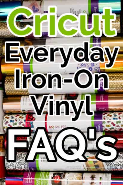 How to Use Cricut Iron On Vinyl  Cricut iron on vinyl, How to use cricut, Cricut  vinyl