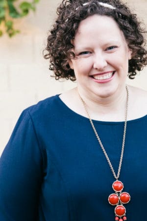 Hilary Erickson, RN, BSN. owner of Pulling Curls