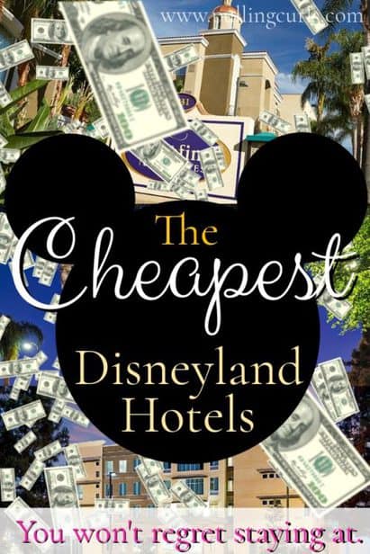 What are the cheapest hotels near Disneyland? These hotels in Anaheim and the surrounding cities will keep your Disneyland budget in check, but also not make it hard to visit the happiest place on earth in the morning!