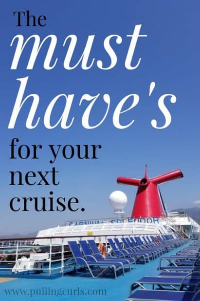 Cruise needs