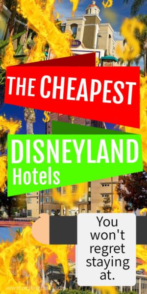 What are the cheapest hotels near Disneyland? These hotels in Anaheim and the surrounding cities will keep your Disneyland budget in check, but also not make it hard to visit the happiest place on earth in the morning! budget Disneyland hotels