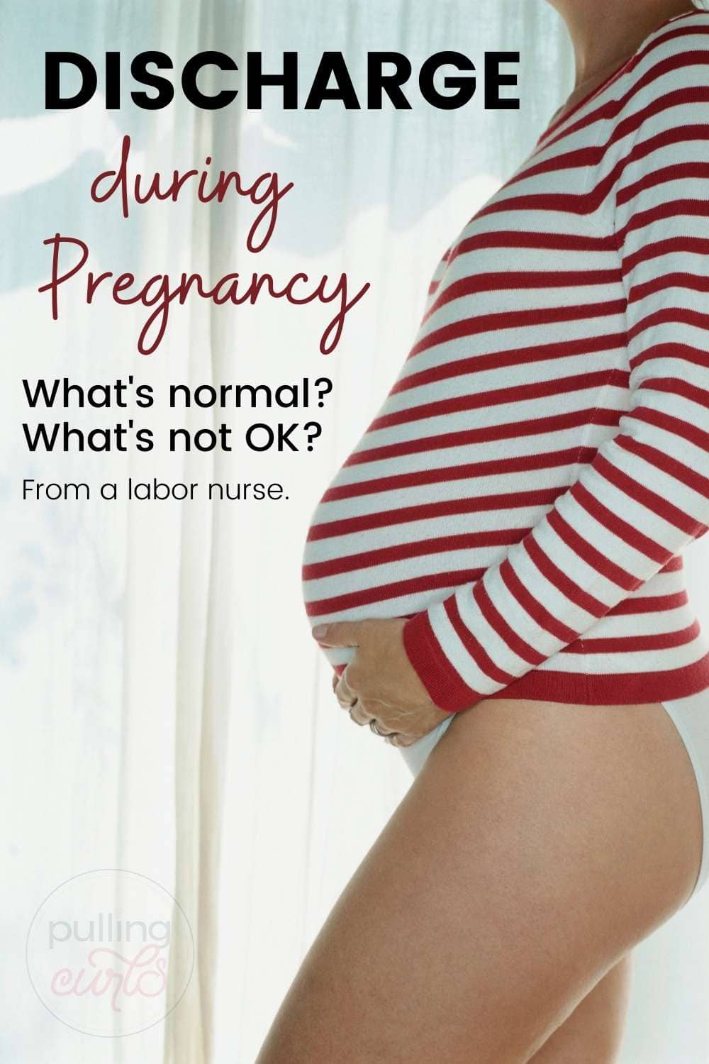 Discharge in pregnancy is almost like a crystal ball to a lot of ladies.  We're going to talk about color, consistency and how it relates to the changes your body goes through during pregnancy. via @pullingcurls