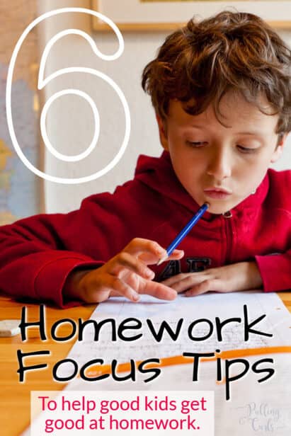 how to focus and get homework done