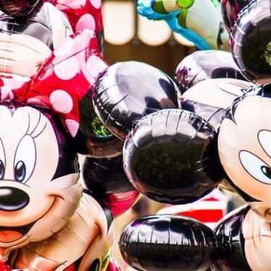Minnie Mouse and Mickey Mouse Balloons