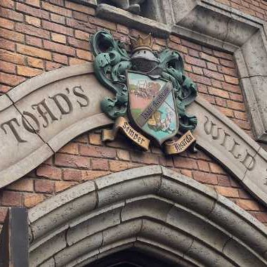 Mr. Toad's Wild Ride sign