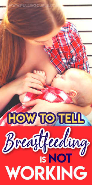 How can you tell if baby isn't getting enough to eat? via @pullingcurls