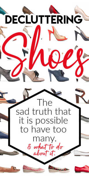 Decluttering shes can be a confusing process. Adults and kids alike can use these six questions to make their shoe closet a little easier to find the shoes they want, and enjoy every event with footwear they love! via @pullingcurls