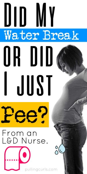 How to Tell if Your Water Broke or You Peed?