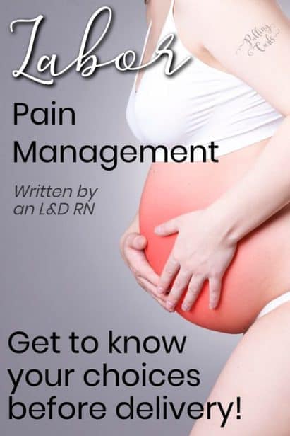 Pregnant woman in pain
