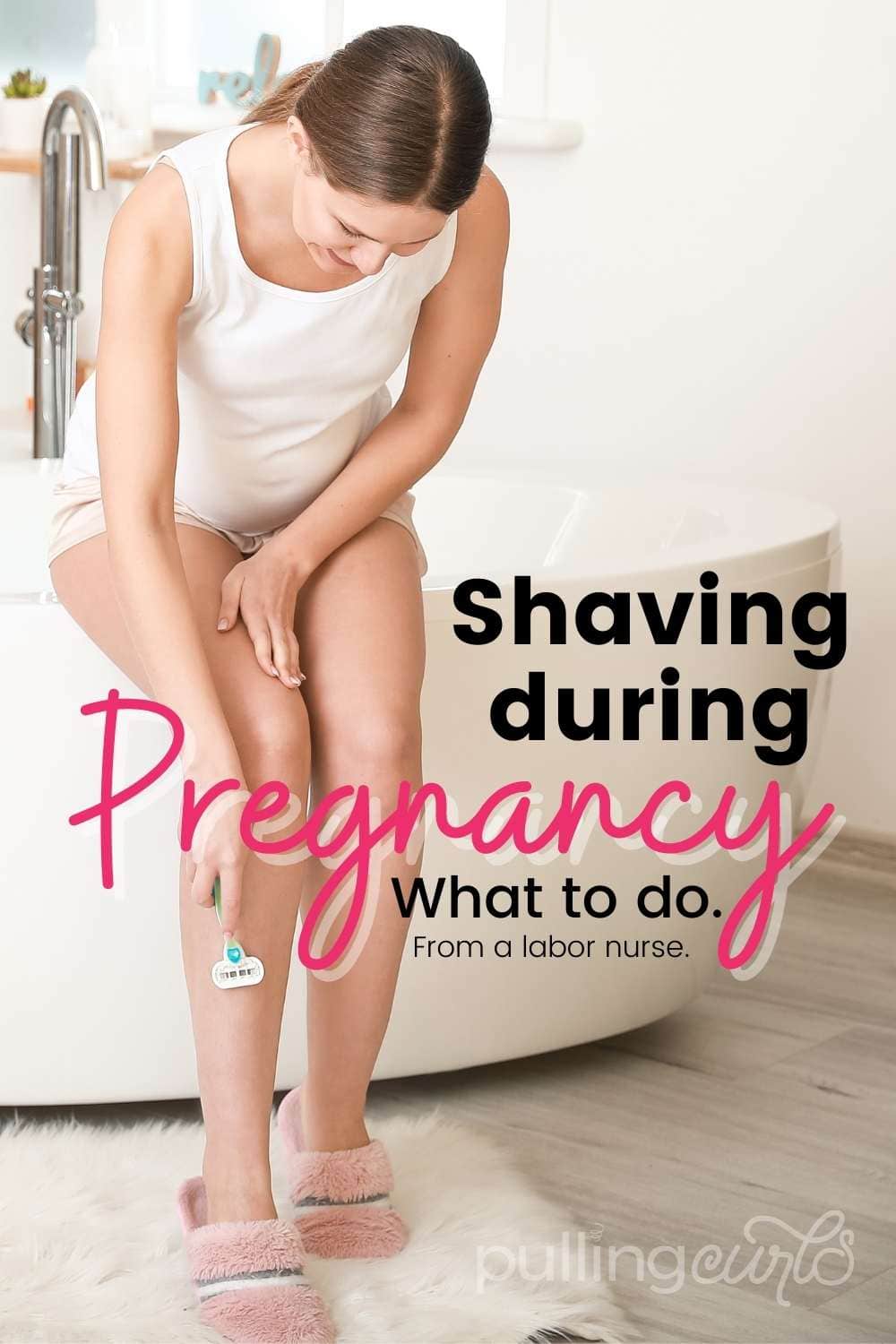 Shaving during pregnancy is a HOT topic that no one wants to talk about (funny how that happens). Today we're talking shaving, waxing and creams to get rid of leg hair, belly hair and even pubic hair. It's a *tangled* situation... :) via @pullingcurls