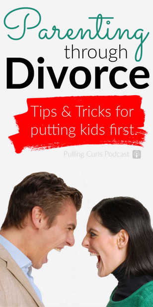 Parenting through divorce -- what are some tips to helping your kids navigate the waters with you! via @pullingcurls