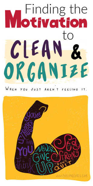 How do I get motivated to clean? via @pullingcurls