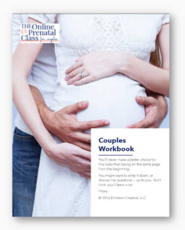 prenatal class workbook
